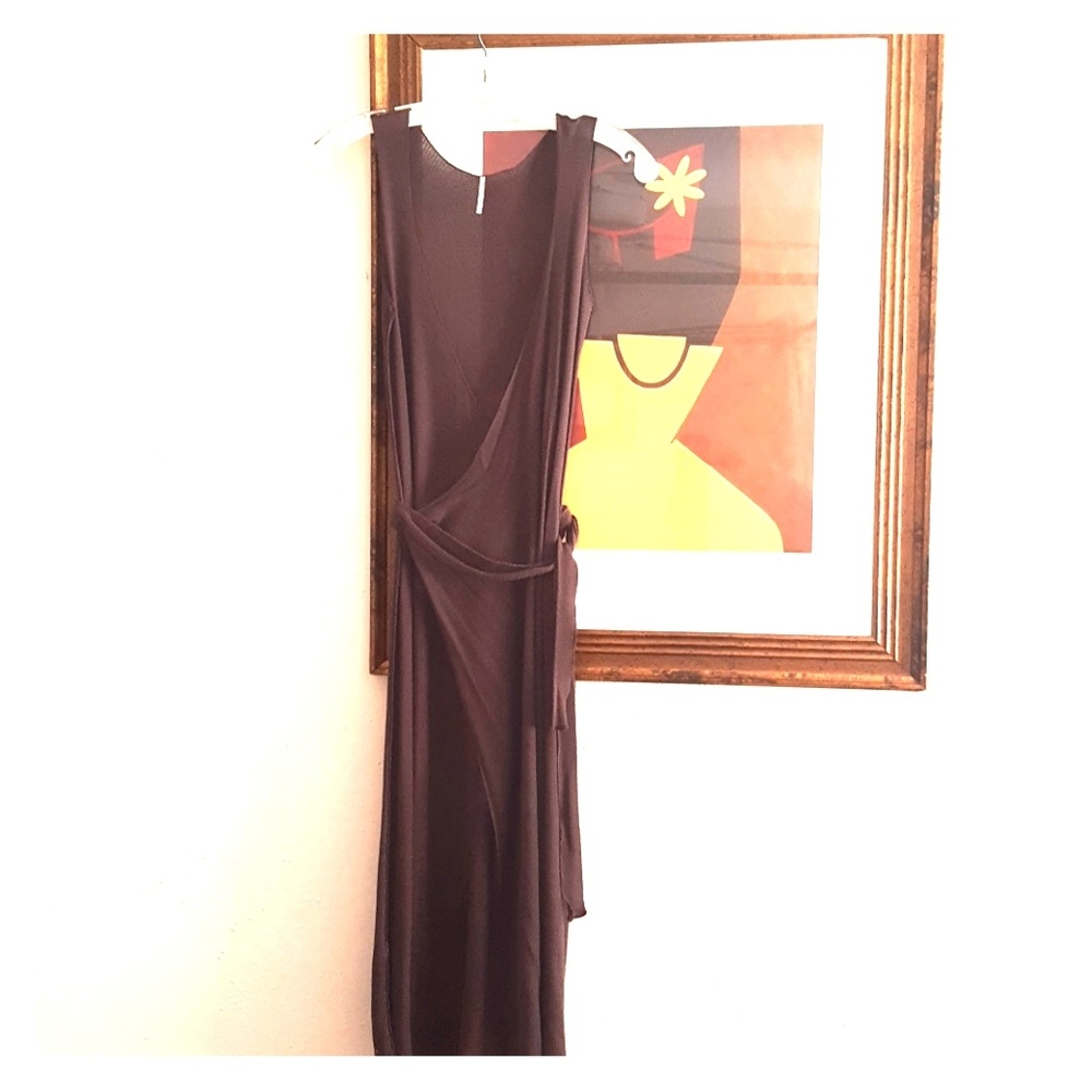 🌻SEXY SEE THRU WRAP KNIT WRAP DRESS🌻